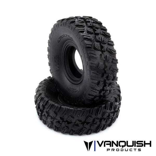 Vanquish Products VXT2 1.9 インチ ロック クローラー タイヤ (2本