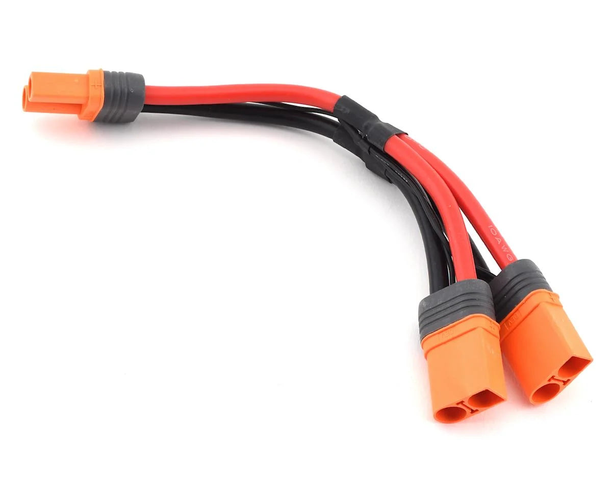 Spektrum RC IC5 6インチ バッテリー並列Yハーネスコネクタ SPMXCA509