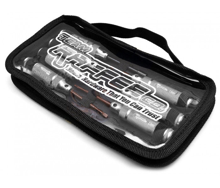 Team Raffee Co. ミニツールセット（7本）、キャリーバッグ付き　BRQ90283