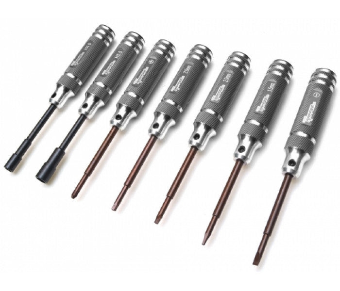 Team Raffee Co. ミニツールセット（7本）、キャリーバッグ付き　BRQ90283