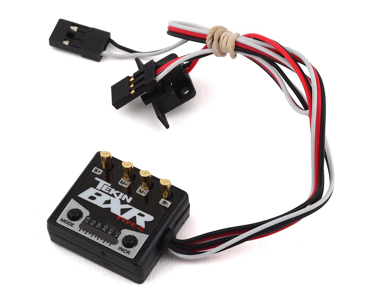 Tekin BXR 防水ブラシ付きモータークローラー ESC (20T モーター制限) TEKTT1094