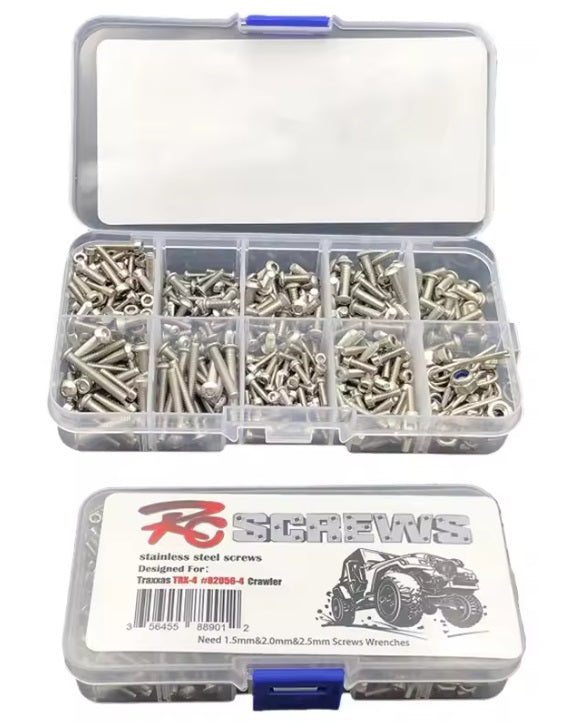 トラクサス TRX4適合 ステンレスビス ナット ボディピン