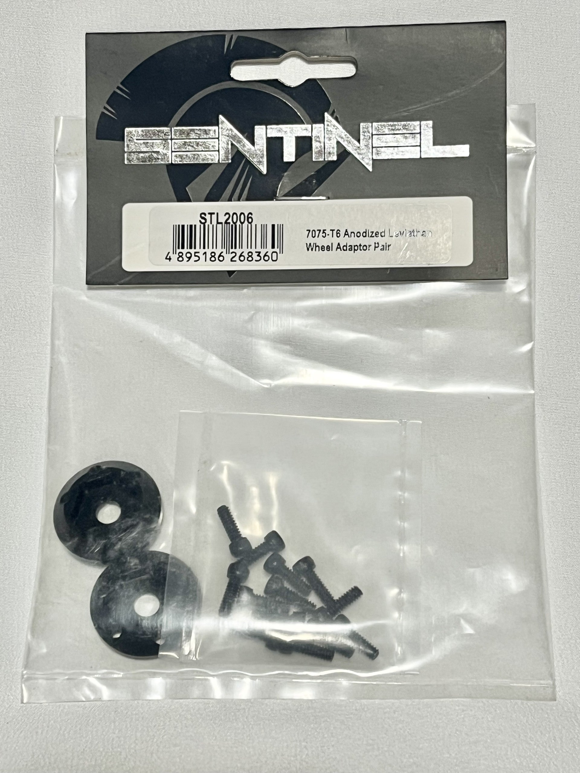 SENTINEL アルマイト処理済み ホイール六角ハブアダプター 一式　RC4WD、VANQUISHなどに STL2006