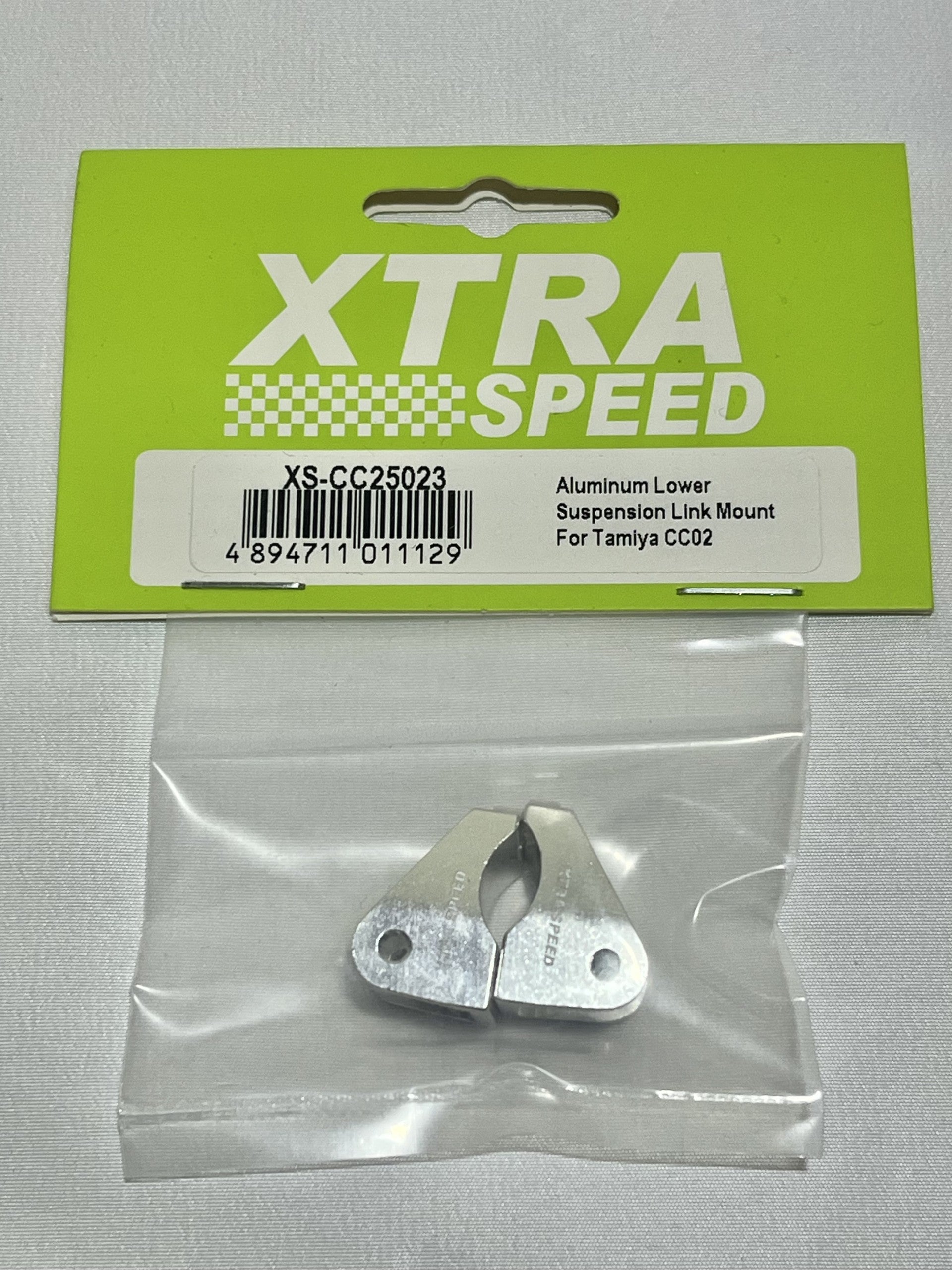 Xtra Speed タミヤ cc02 用 アルミ製サスペンションリンクマウント SX-CC25023