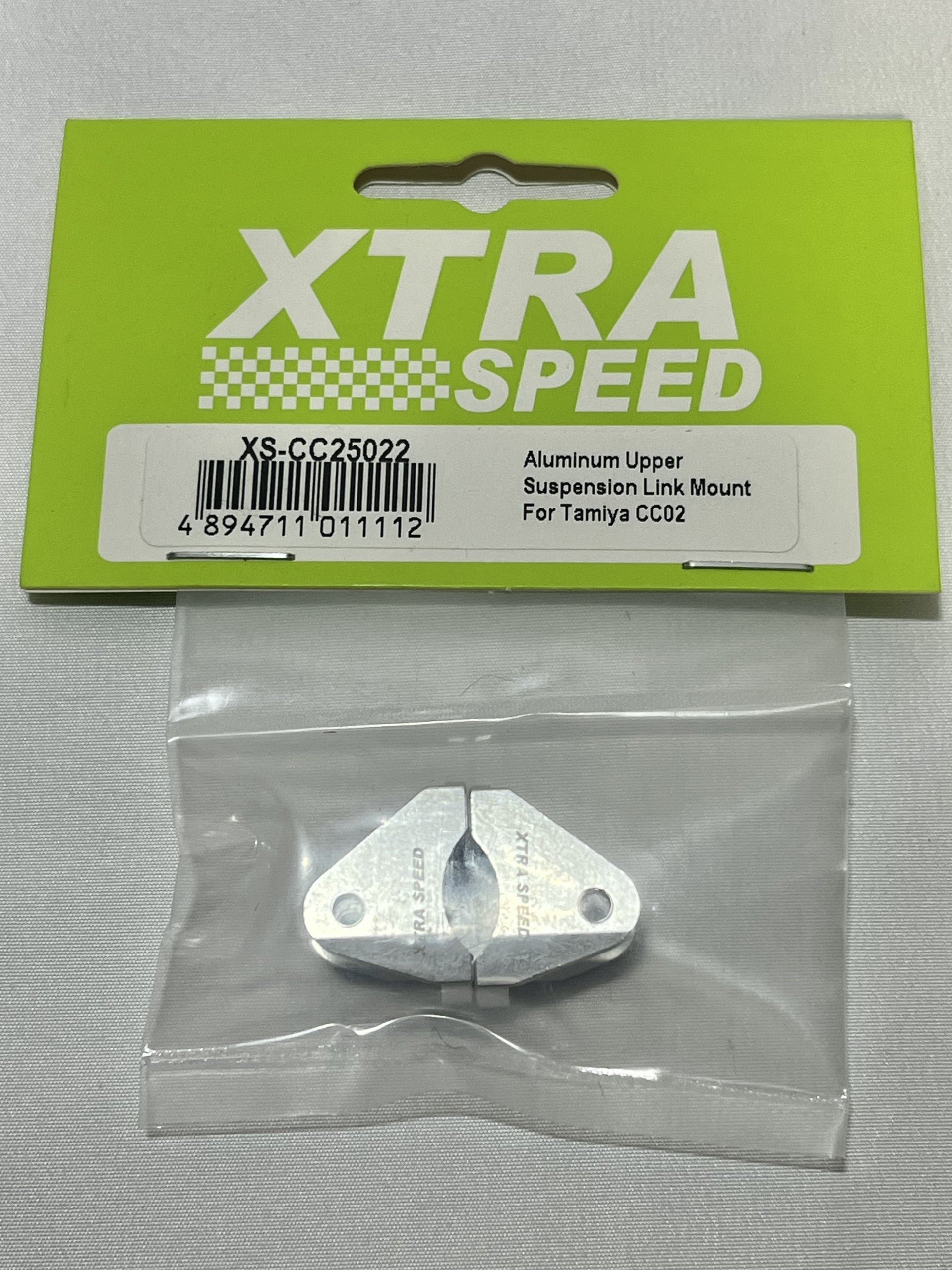 Xtra Speed タミヤ cc02 用 アルミニウムサスペンションリンクマウント SX-CC25022