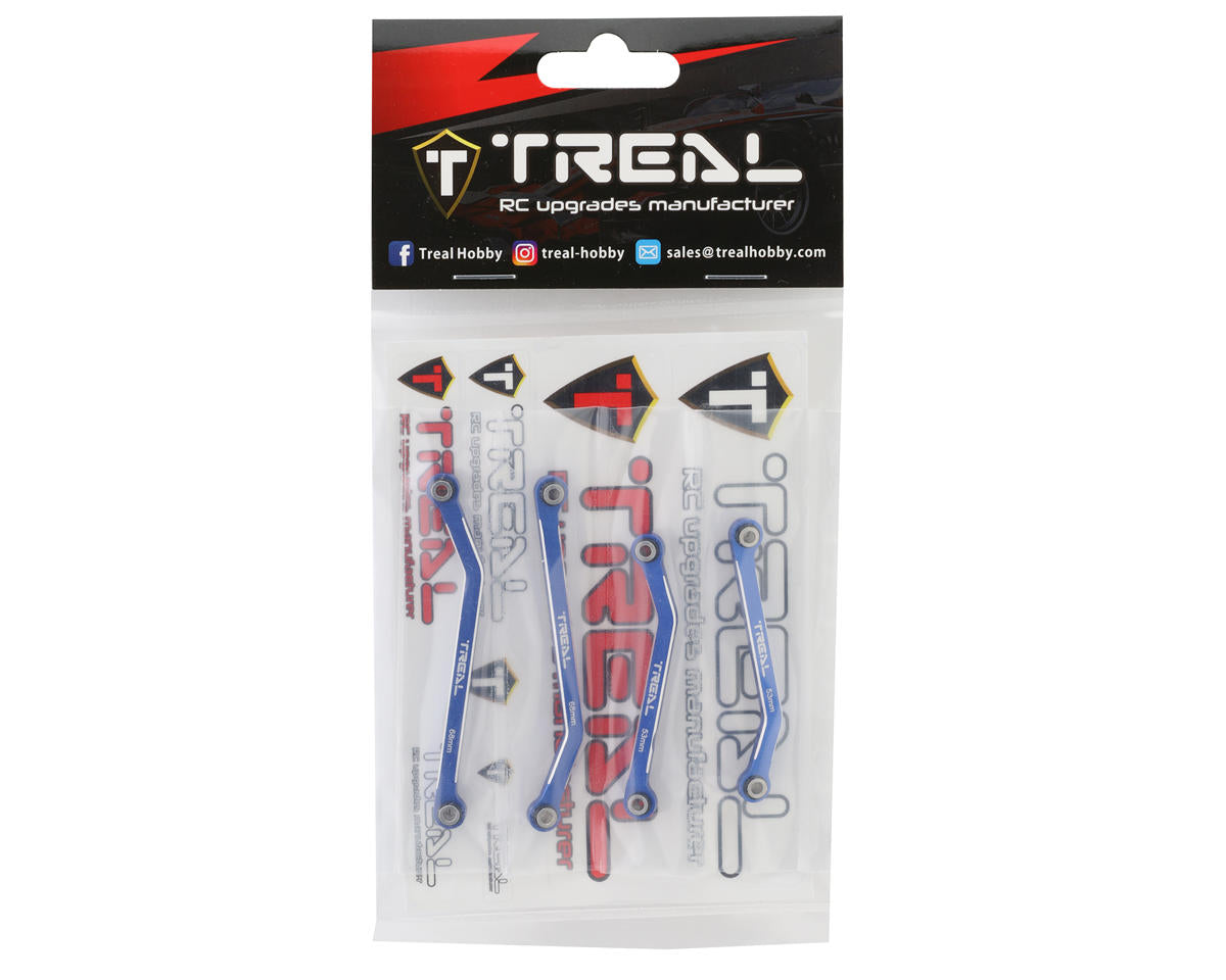 TREAL HOBBY Traxxas TRX-4M用 アルミ製 ハイクリアランス ロアサスペンションリンク 各色