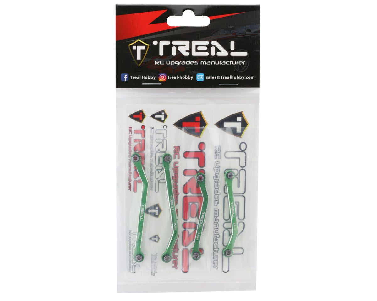 TREAL HOBBY Traxxas TRX-4M用 アルミ製 ハイクリアランス ロアサスペンションリンク 各色