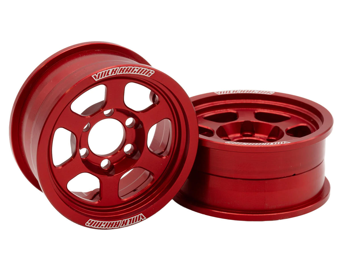 ヴァンキッシュ　1.9インチ Volk Racing TE37XT CNCアルミニウム クローラービードロックホイール（2個）（M-SPEC）