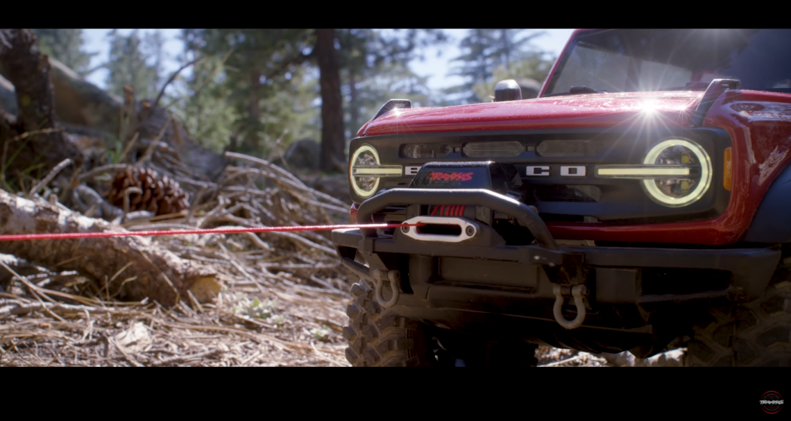 トラクサス TRX-4、TRX-6用ウインチ プロスケール リモート