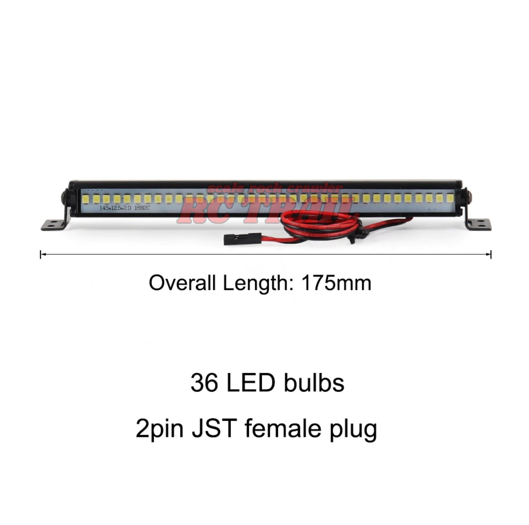 ルーフLEDライトバー 175ｍｍ 1/10クローラー汎用品 SCX10ⅱ・ⅲ TRX4