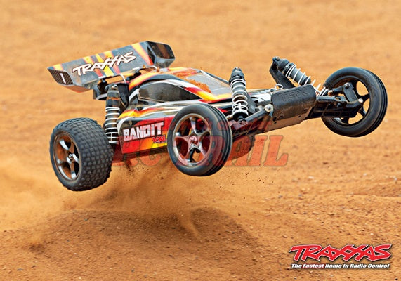 トラクサス　バンディット VXL グリーン RTR ブラシレス バギー Bandit VXL 24076-4 - RCTRAIL