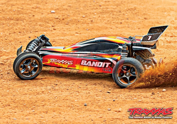 トラクサス　バンディット VXL グリーン RTR ブラシレス バギー Bandit VXL 24076-4 - RCTRAIL