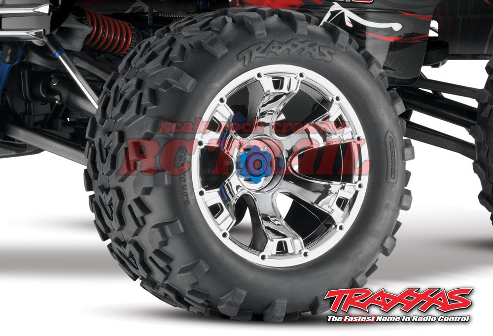 トラクサス Revo 3.3 4WD RTR エンジン　モンスタートラック  / TQi（レッド）2.4Ghz プロポ、TSM、バッテリー＆充電器、スターター付属　53097-3 - RCTRAIL