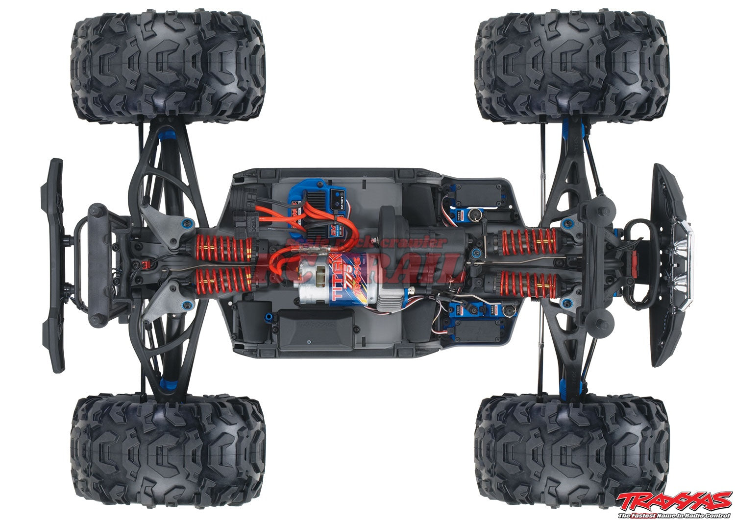 トラクサス サミット オレンジ RTR 1/8 モンスタートラック TRA56076-4