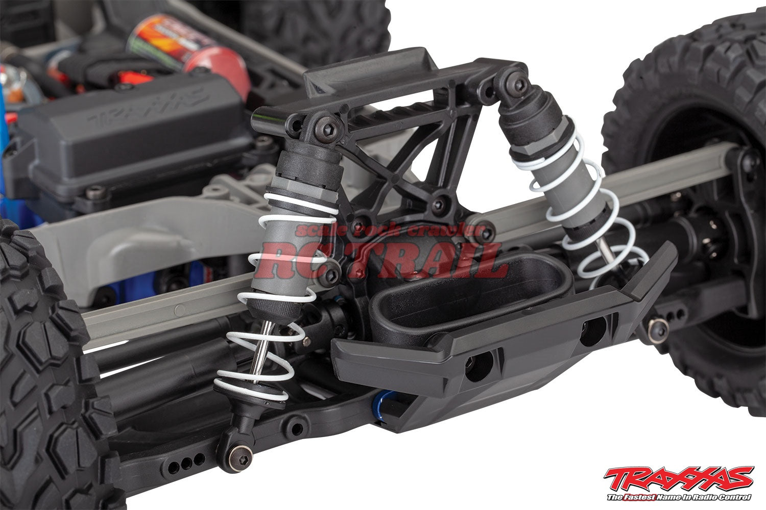 トラクサス Rustler 4X4 1/10 4WD RTRスタジアムトラック（レッド）、TQ 2.4GHzプロポ、iDバッテリー、充電器付き　 Traxxas　67064-1