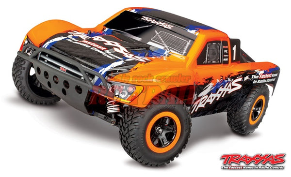 トラクサス スラッシュ ４X４ VXL RTR オレンジX ブラシレス ショートコーストラック 68086-4