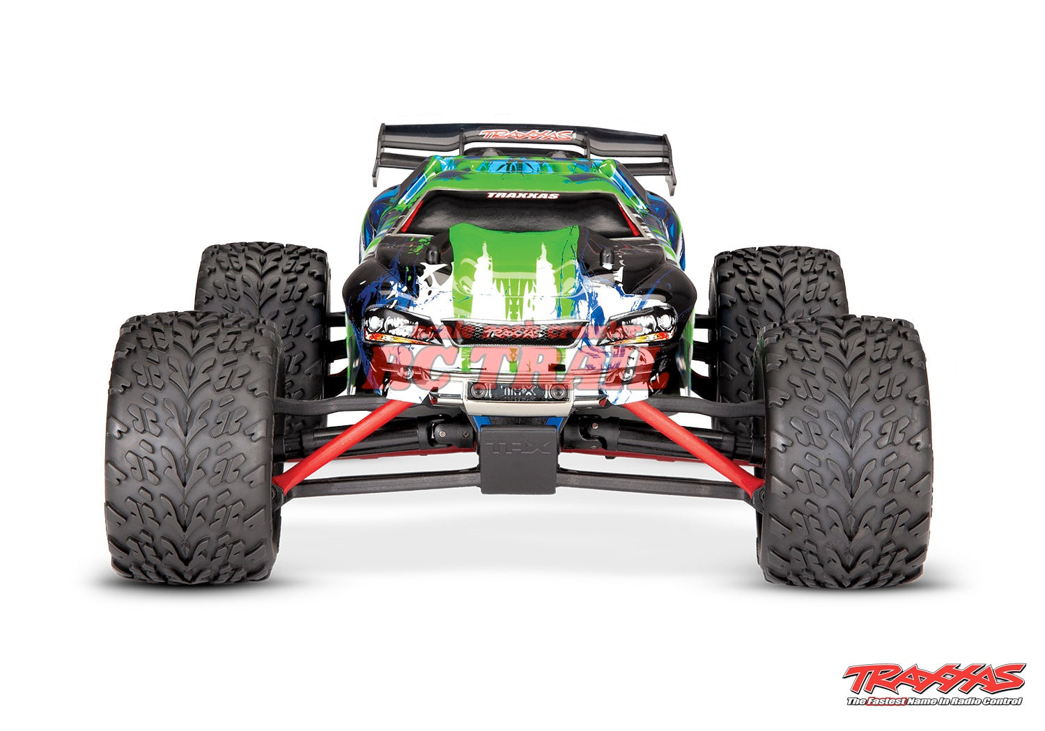 トラクサス E-Revo 1/16 4WD RTRトラック（グリーン）バッテリー+充電器付き　71054-1