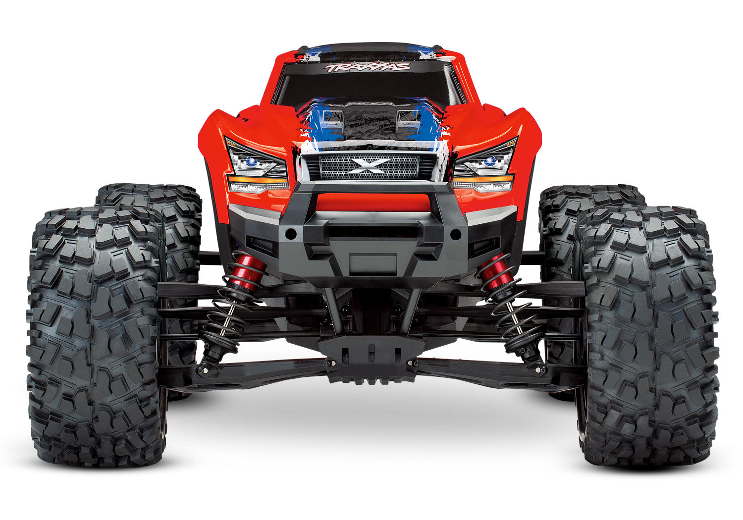 トラクサス XMaxx 8S 4WD ブラシレスモンスタートラック（レッド 