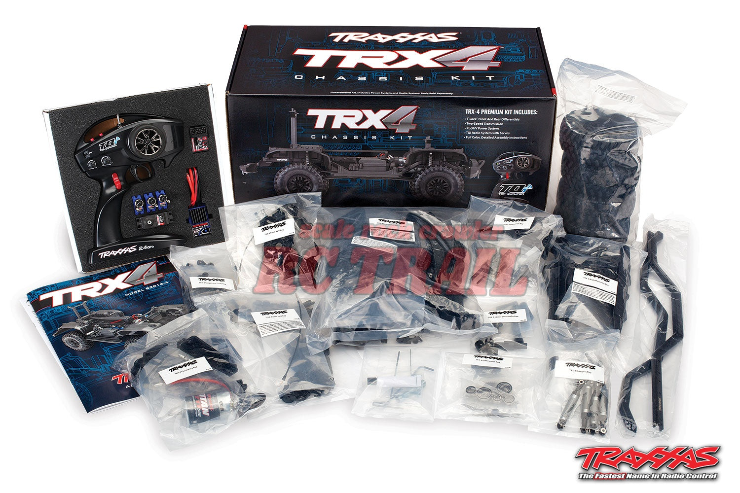 トラクサス　TRX4　シャーシキット　組み立て式　82016-4