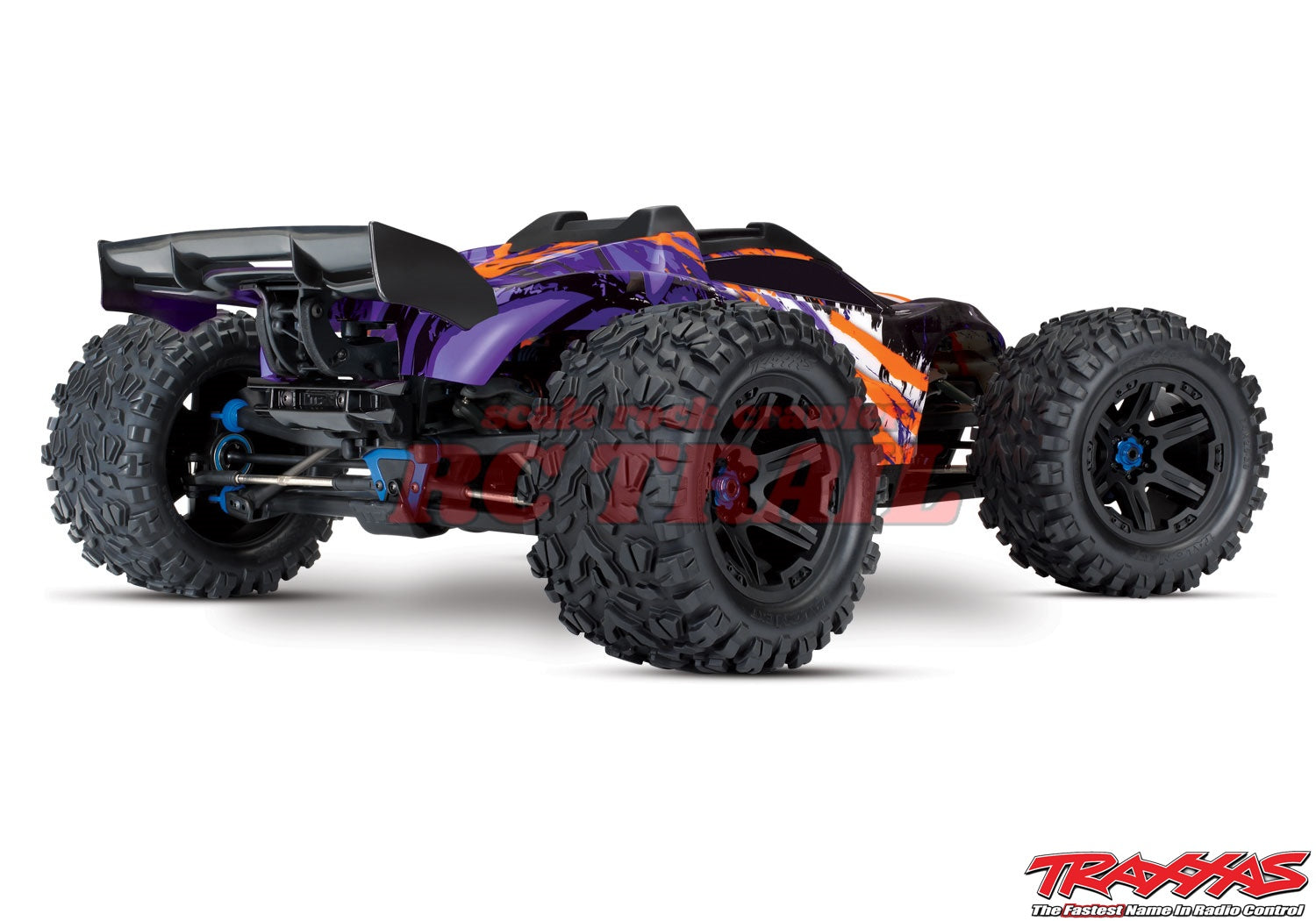 112lb高さトラクサス E-REVO2.0 VXL パープル RTR 1/8 モンスタートラック ...