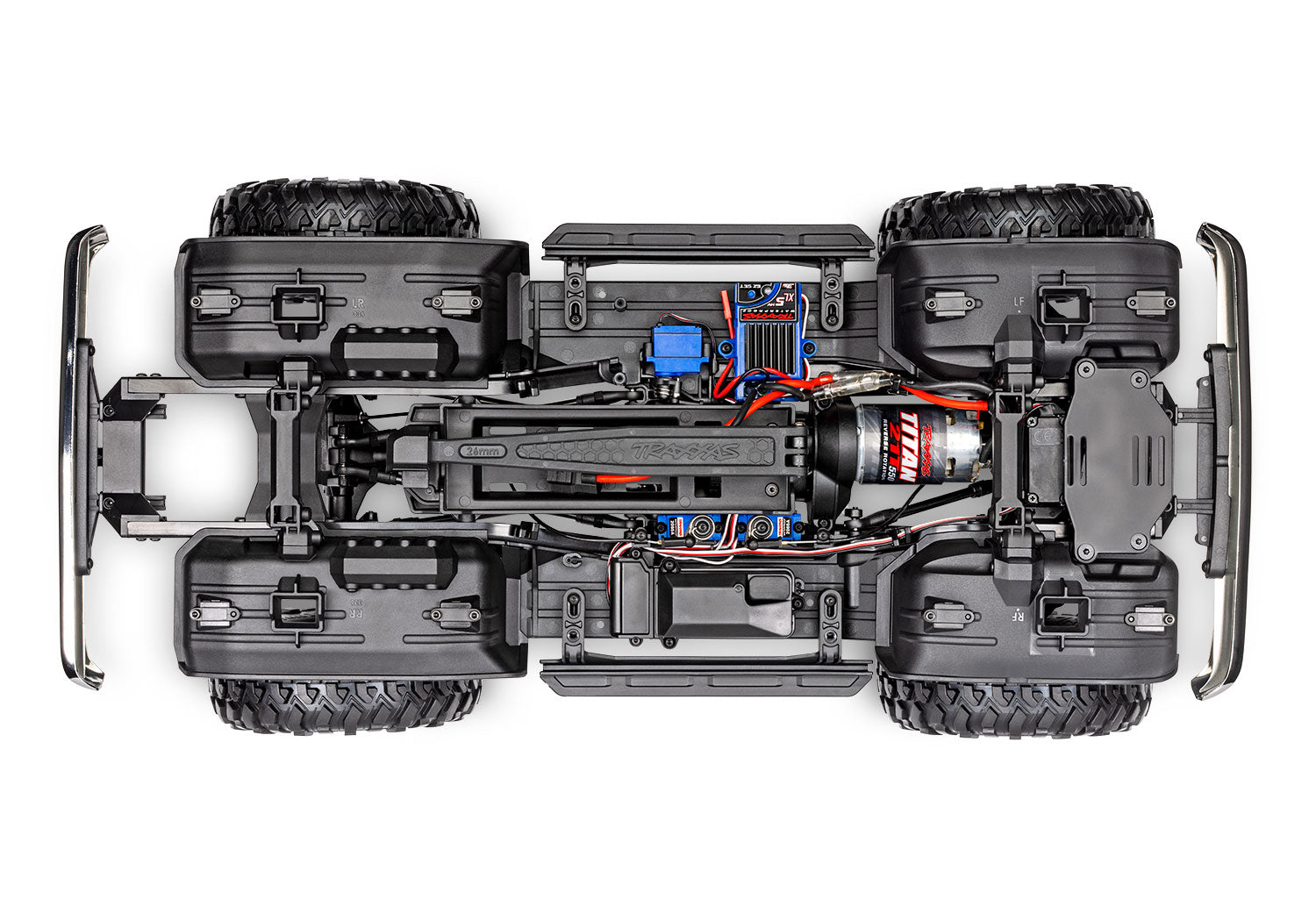 トラクサス TRX4 シボレーK10 ハイトレイル ブラック #92056-4