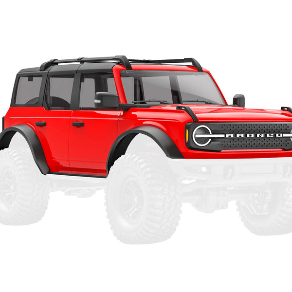 トラクサス 1/18 TRX4M フォード ブロンコ レッド 塗装済みボディ 9711-RED