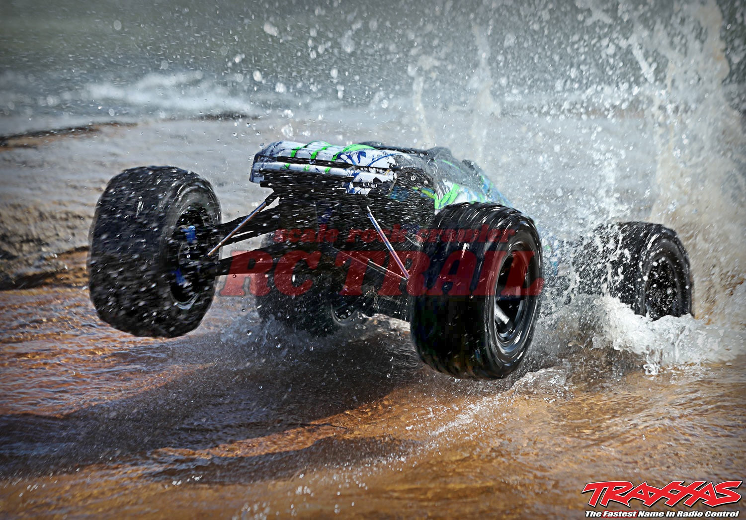 トラクサス E-REVO2.0 VXL ブルー RTR 1/8 モンスタートラック ブラシレス Traxxas 86086-4