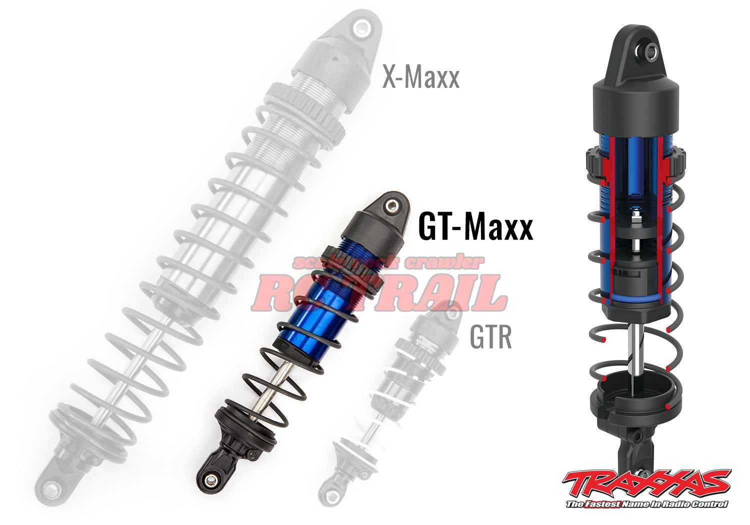 トラクサス Maxx WideMaxx　レッドX　RTR　1 / 10ブラシレス4WDモンスタートラック　TQi2.4GHzプロポ　TSM付き　Traxxas　89086-4 - RCTRAIL