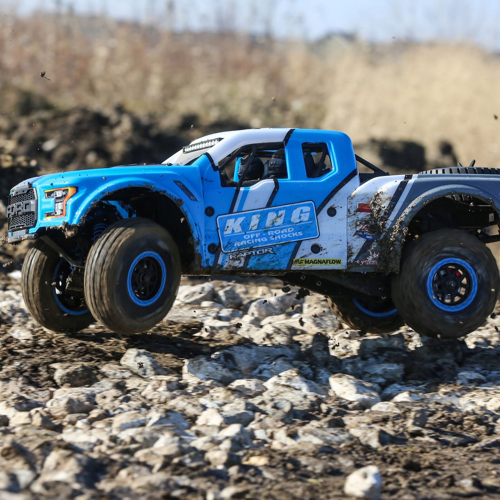 Losi 1/10 King Shocks Ford Raptor Baja Rey 4WD ブラシレス RTR V2