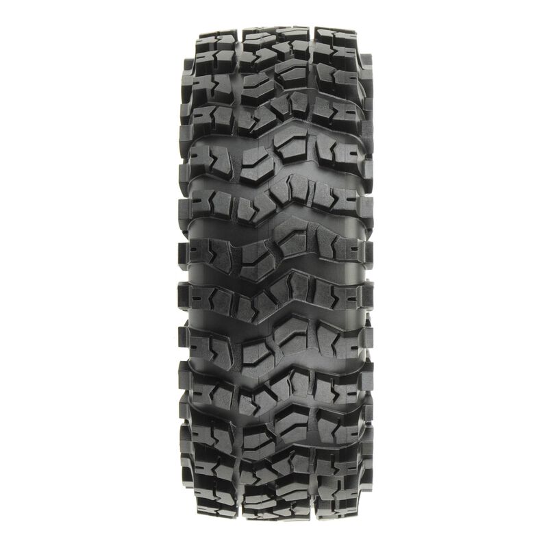 プロライン　フラットアイアンXL1.9 "（G8）ロッククローラータイヤ　（2本）　1/10 Flat Iron XL G8 Front/Rear 1.9" Rock Crawling Tires (2)　PRO1011200 - RCTRAIL