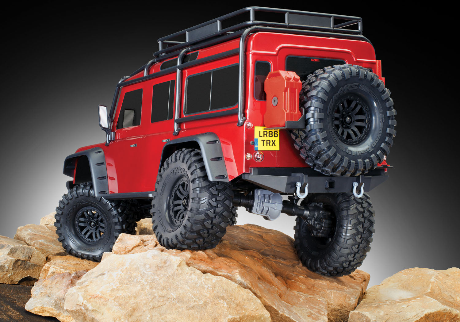 前後デフロック2スピードギアTraxxas defender ディフェンダー　1／10  品