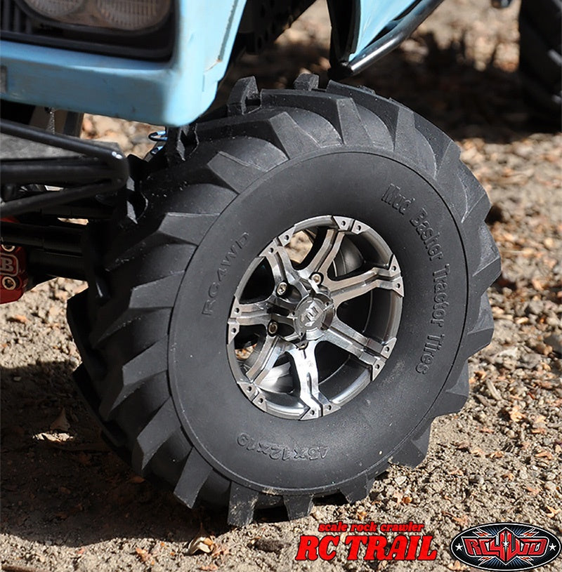 RC4WD マッドバッシャー1.9 スケールクローラートラクタータイヤ（2本