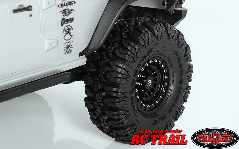 RC4WD マイルスター パタゴニアM/T 1.9 "スケールロッククローラータイヤ（2本）Z-T0184 - RCTRAIL