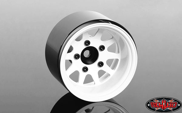 タケ　rc4wd ウルトラ　ホイールのみ 合金 6 スポーク 1.55 ビードロック ホイール + ソフトタイヤ 1