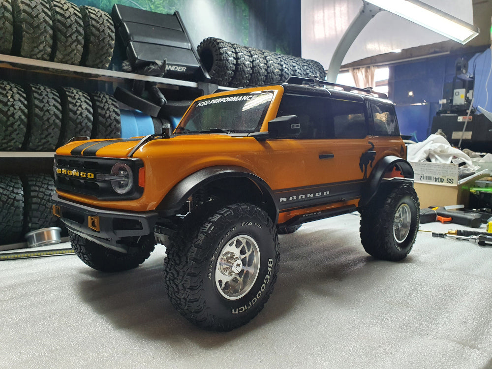 H-TECH Traxxas TRX4 フォード ブロンコ 2021適合 アルミニウム メタル