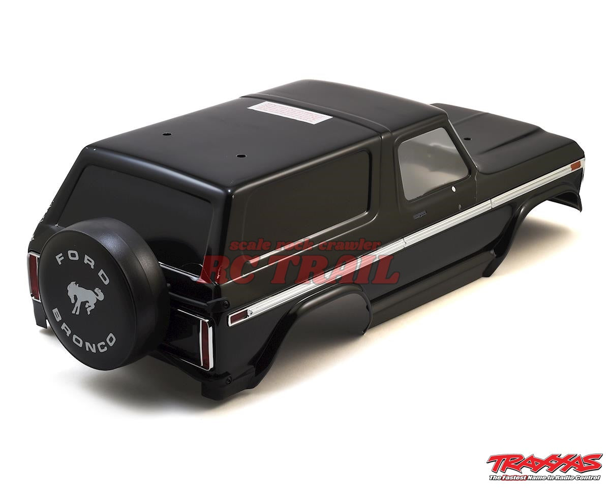トラクサス TRX-4 フォード ブロンコ コンプリートボディキット（ブラック）（312mm） traxxas 8010X - RCTRAIL